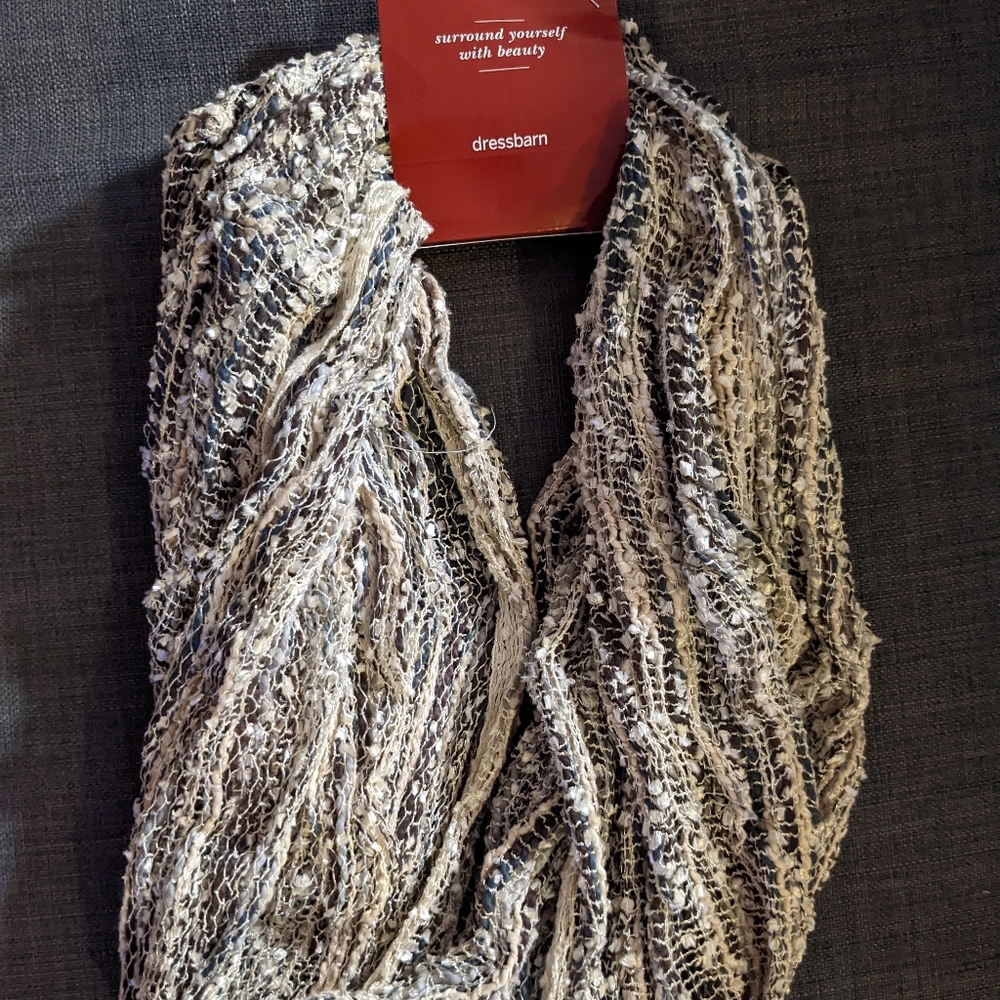 Dress Barn infinity loop scarf